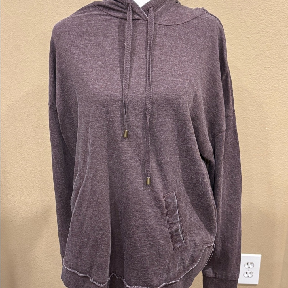 Women's Casual Hoodie in Purple